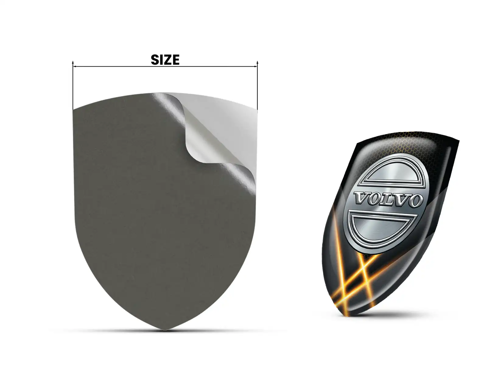 Volvo Insignias Automotrices Resistentes Profesional